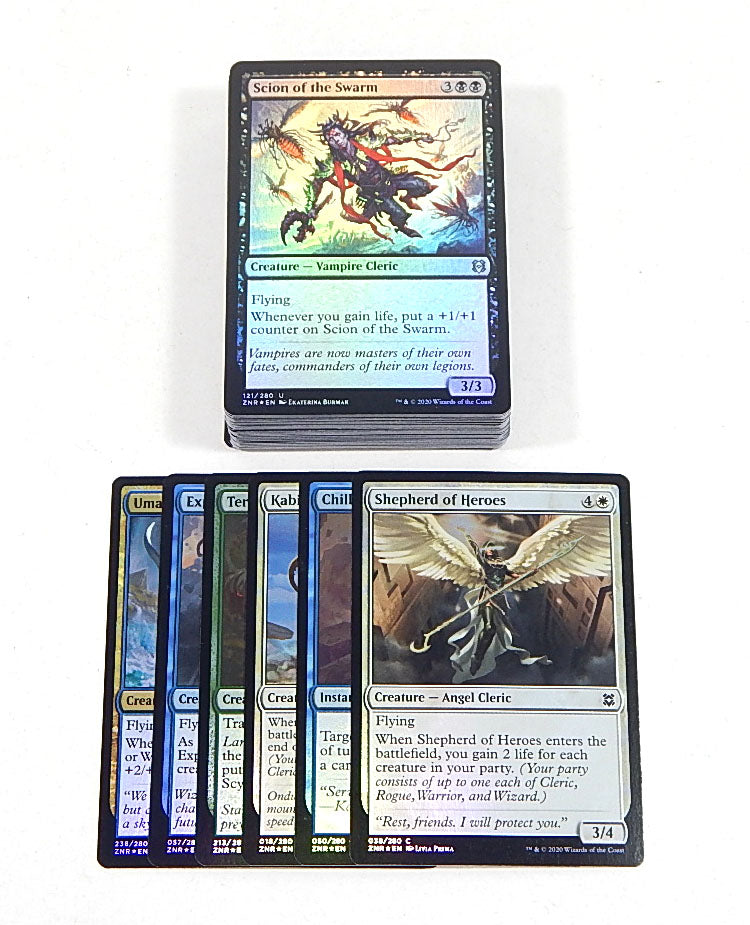 Lot of (66) Magic The Gathering MTG Zendikar Rising Foil Cards Nm/Mt