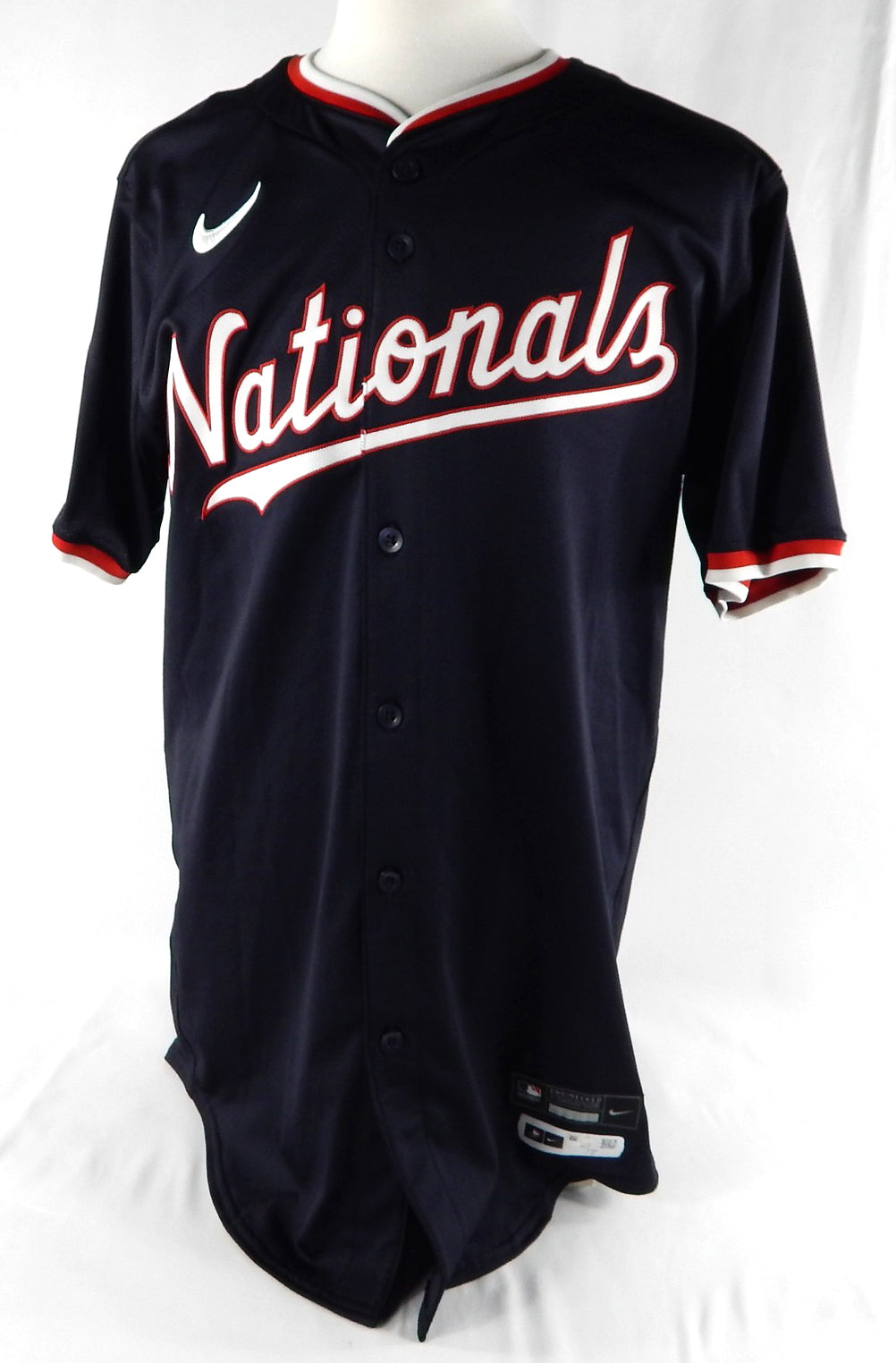 2024 Washington Nationals MacKenzie Gore #1 Game Issued Navy Jersey 44 431