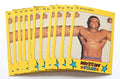 Lot of (11) 1986 Monty WWF Wrestling Stars Butch Reed #99