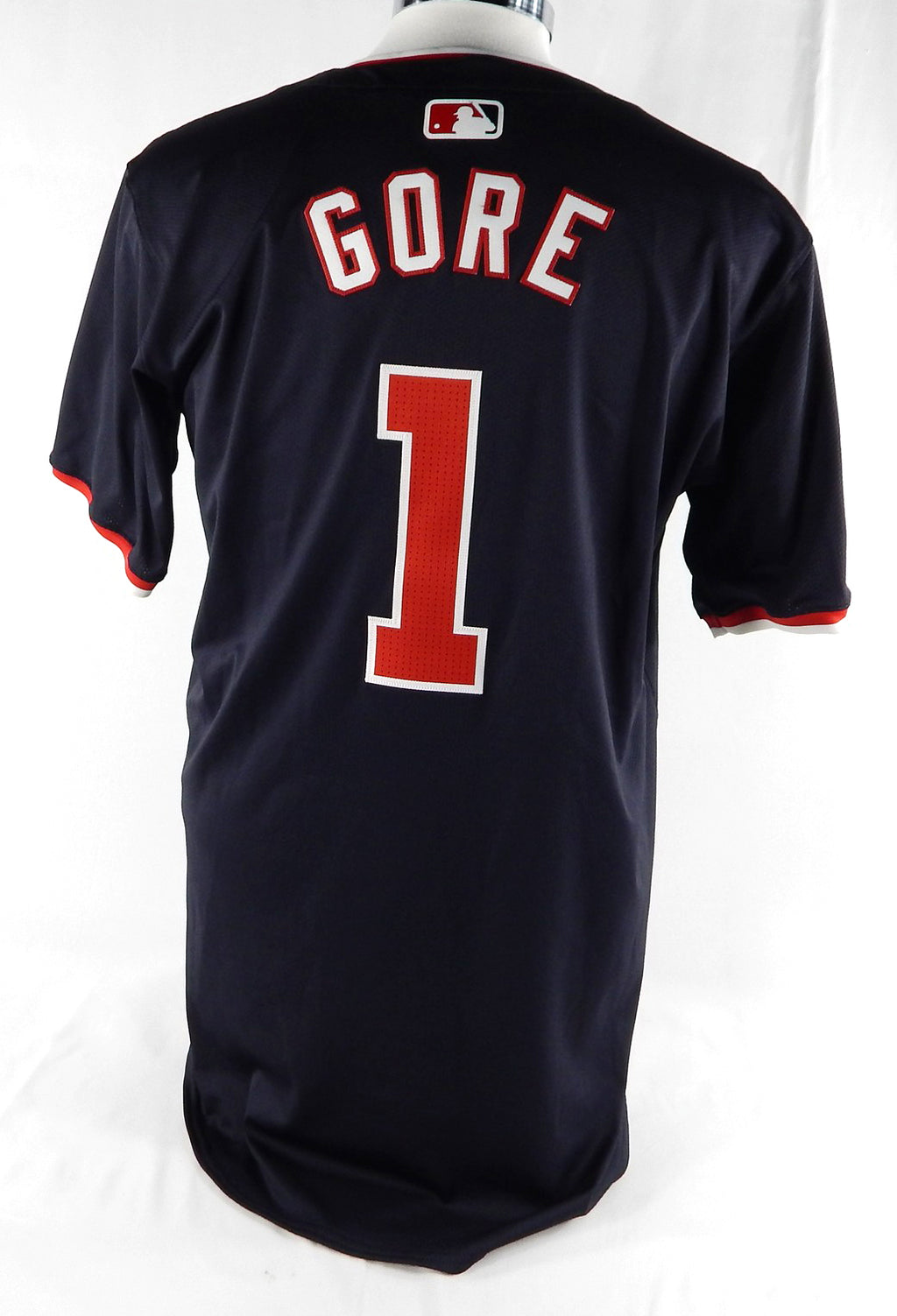 2024 Washington Nationals MacKenzie Gore #1 Game Issued Navy Jersey 44 431 Pic2