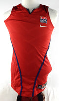 2000s Team USA Basketball Blank Game Issued Red Jersey 36 384