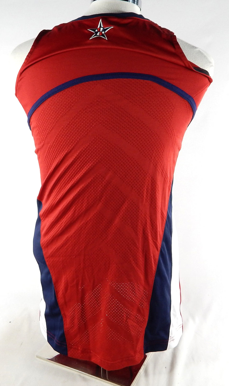 2000s Team USA Basketball Blank Game Issued Red Jersey 36 384 Pic2