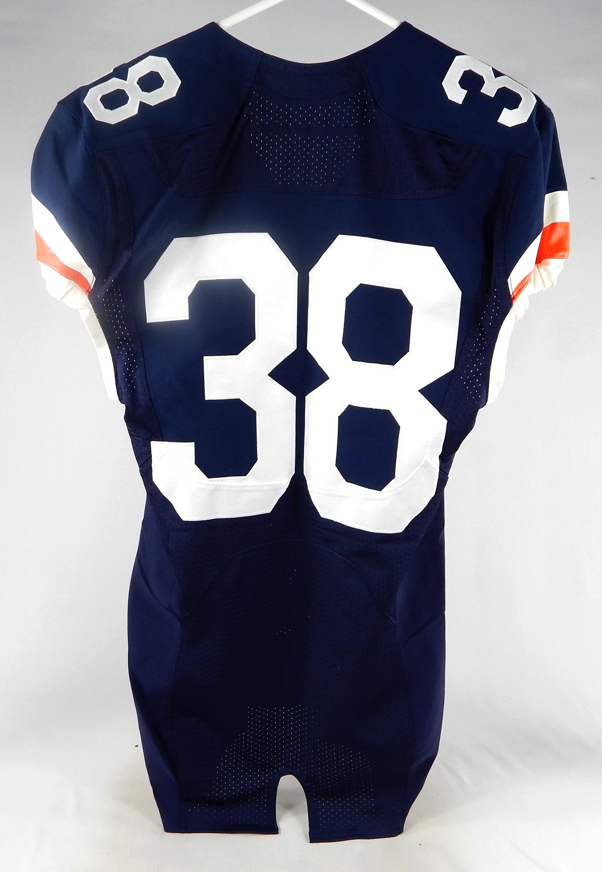 2015-17 Virginia Cavaliers #38 Game Used Navy Jersey Throwback NP Rem 40 460 Pic2