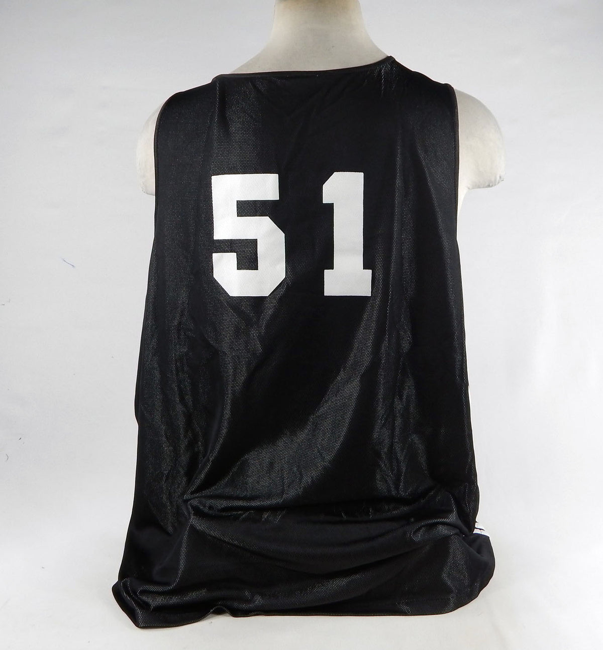 2000s Portland Trail Blazers #51 Game Issued Black Practice Jersey 376 Pic2