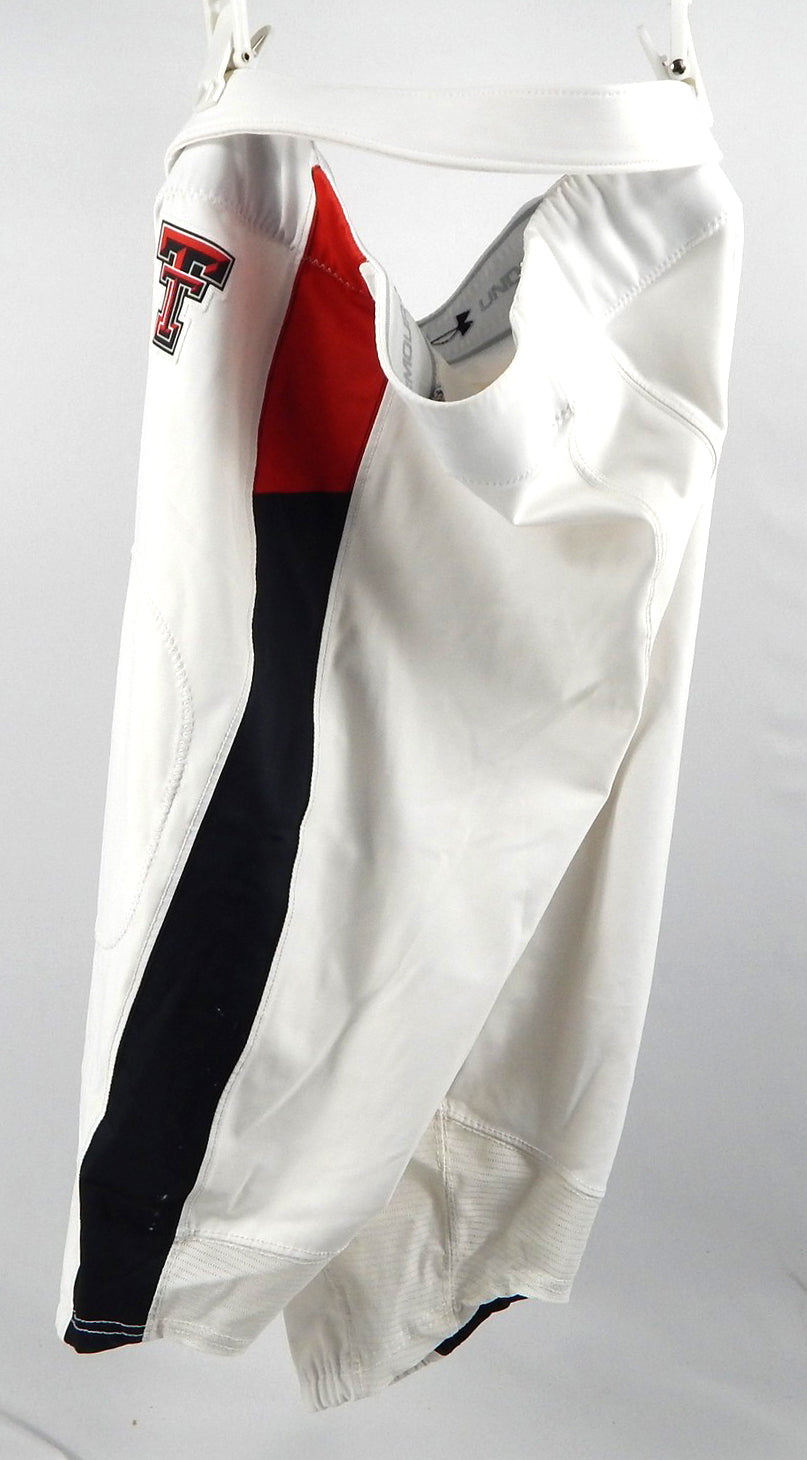 2020 Texas Tech Red Raiders Game Used White Pants 42 DP85678 Pic2