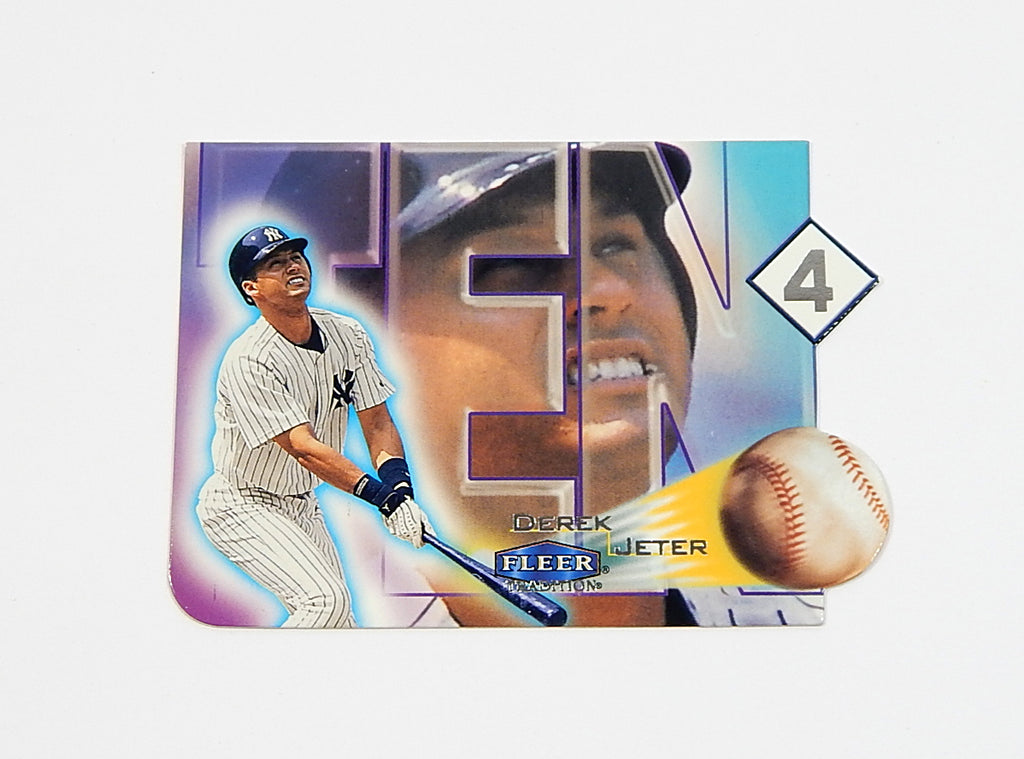 2000 Fleer Tradition Ten-4 Derek Jeter #TF7 Die-Cut