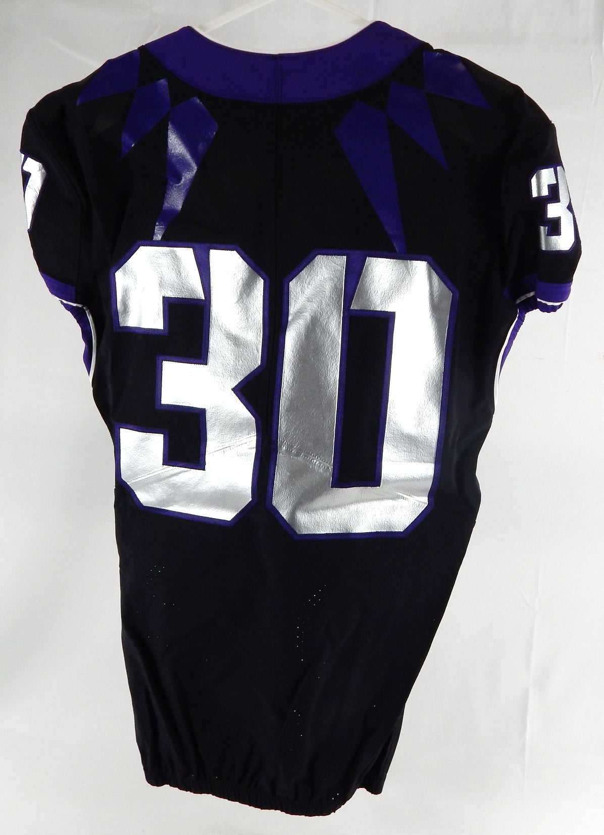 2020 Texas Christian TCU Frogs #30 Game Used White Jersey Football NP Rem 40 645 Pic2