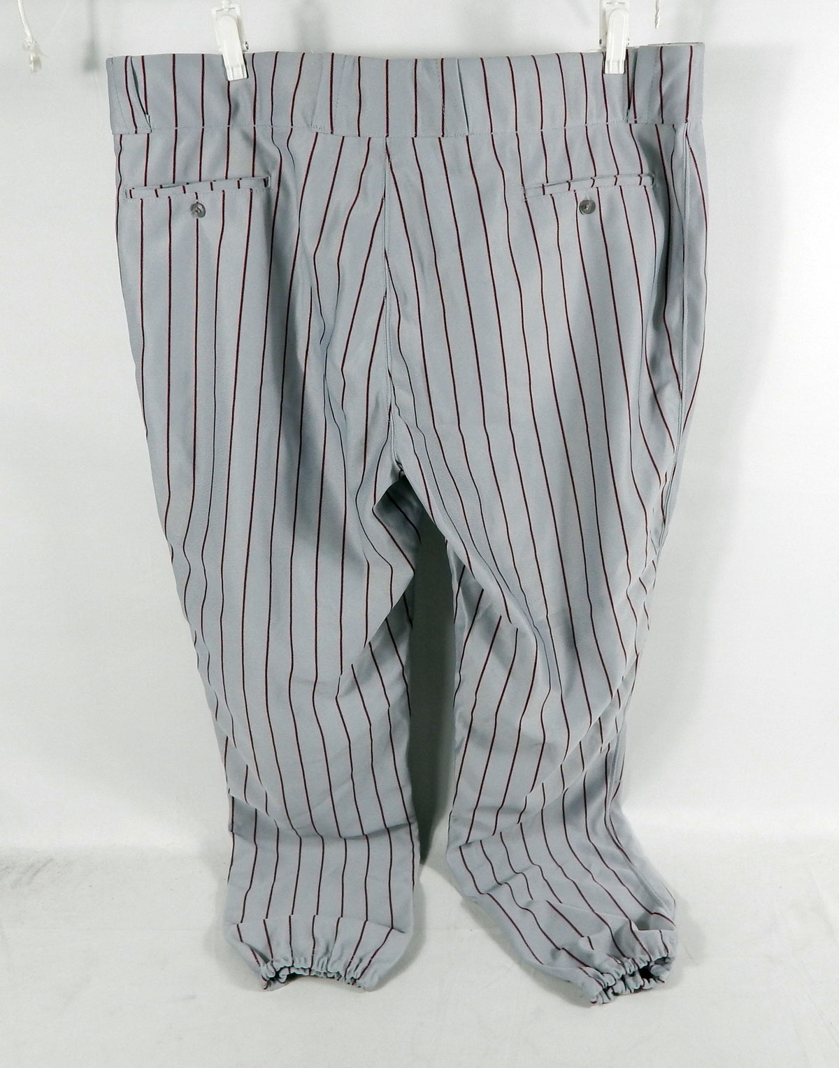 Alabama Crimson Tide Game Used Grey Pinstripe Pants 46 223 Pic2