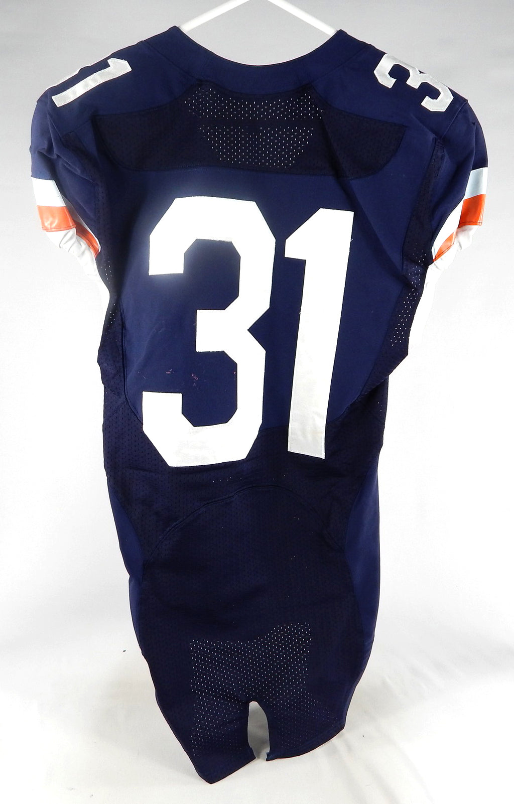 Virginia Cavaliers #31 Game Used Navy Jersey Throwback Hoos Together 4 2017 Pic2