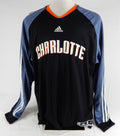 2009-10 Charlotte Bobcats Stephen Jackson #1 Game Used Black Shooting Shirt L 64