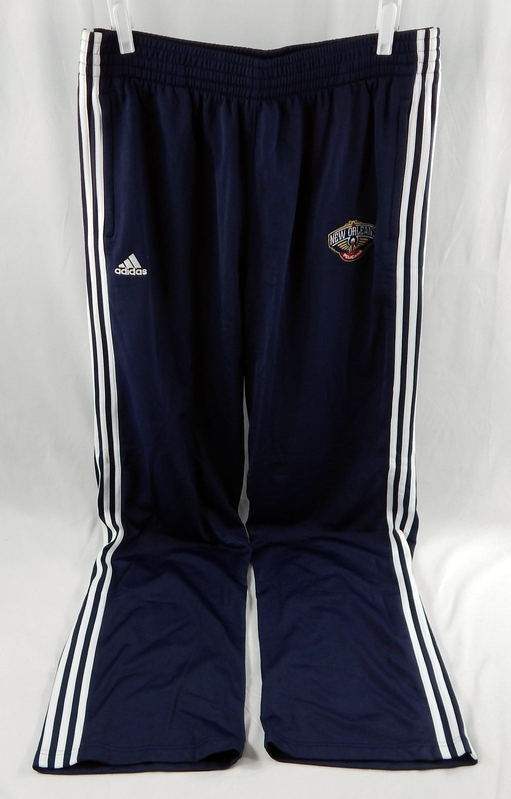 2010-11 New Orleans Pelicans Game Issued Navy Warm Up Pants XL2 DP110623