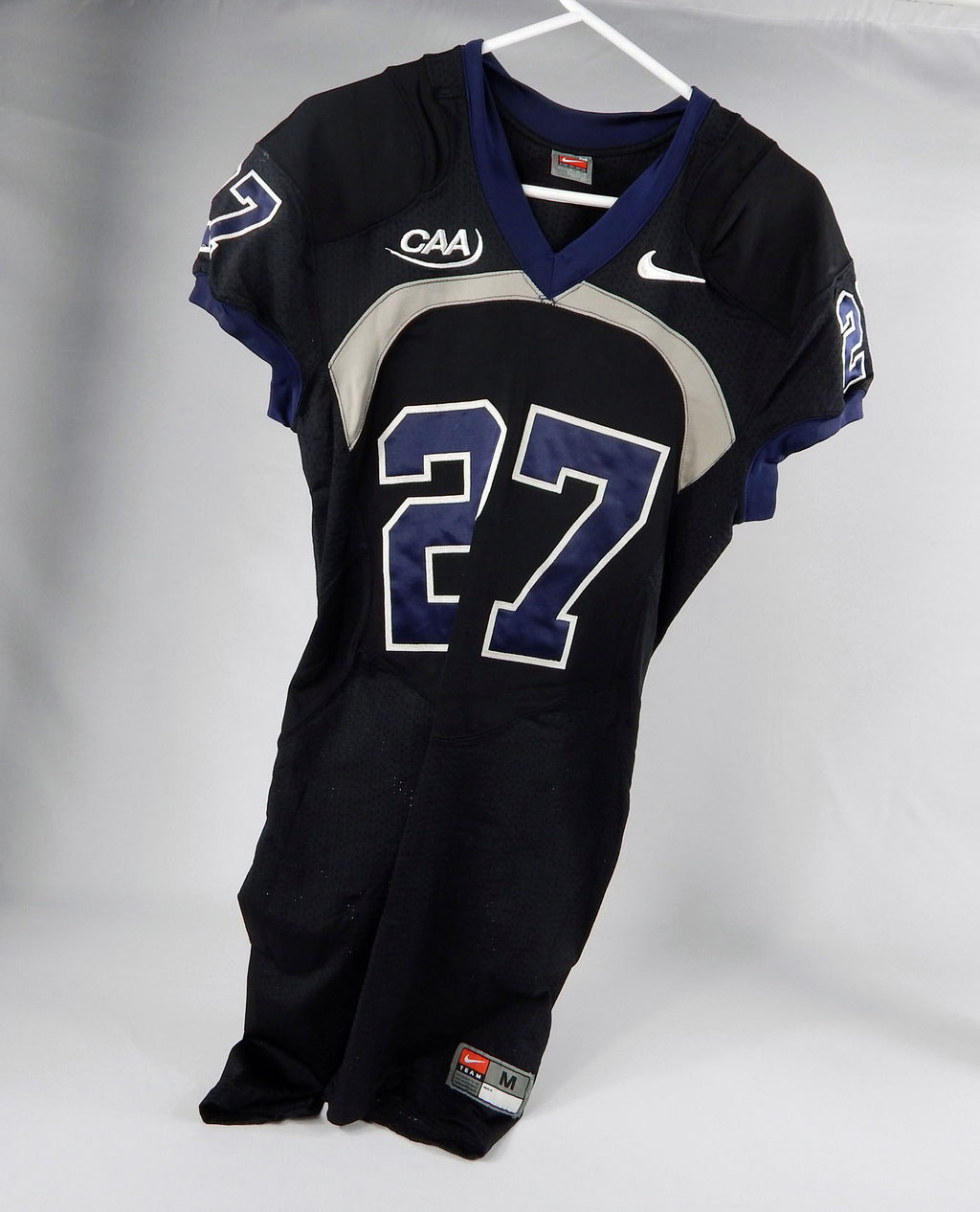Late 2000s Old Dominion Monarchs Powell #27 Game Used Black Jersey M 386 Pic2