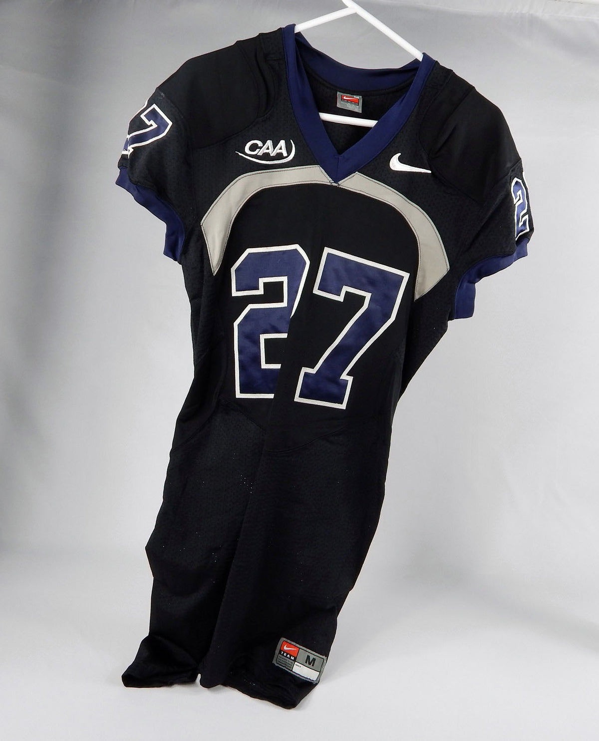 Late 2000s Old Dominion Monarchs Powell #27 Game Used Black Jersey M 386 Pic2