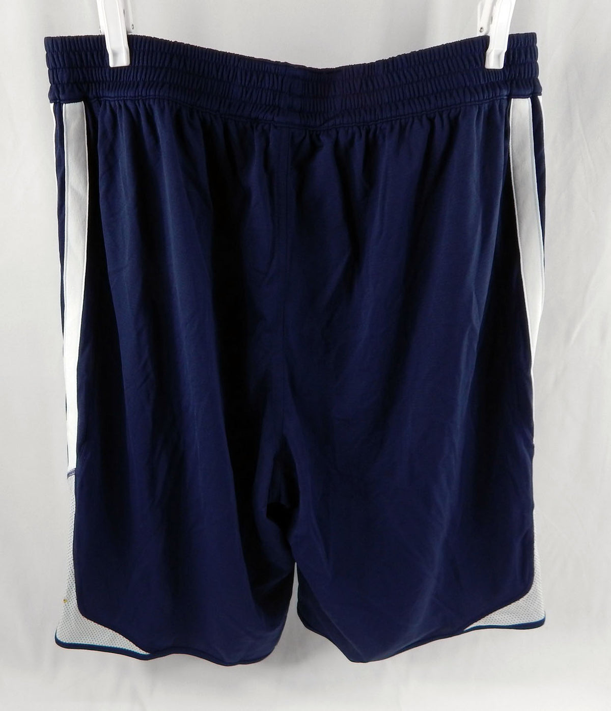 2013-14 New Orleans Pelicans Game Issued Navy Warm Up Shorts 3XL2 DP110625 Pic2