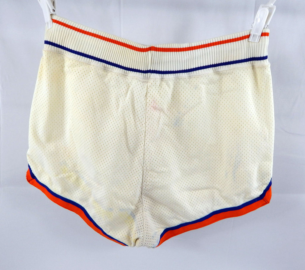 1980s Cleveland Cavaliers #3621 Game Used White Shorts 34 288 Pic2