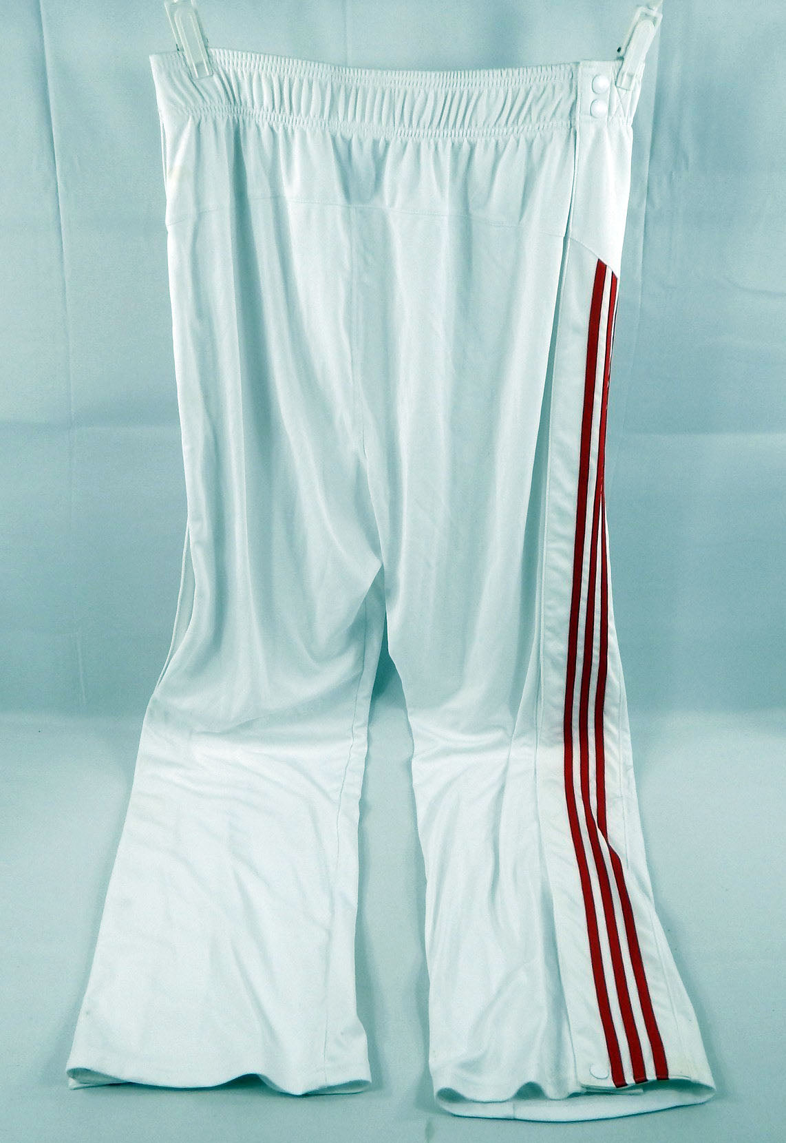2008-09 Toronto Raptors Roko Ukic #1 Game Used White Warm Up Pants XL 289 Pic2