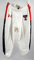2020 Texas Tech Red Raiders Game Used White Pants 30 DP85702