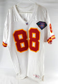 1994 Kansas City Chiefs #88 Game Issued White Jersey 75th Anniversary Patch 44 9