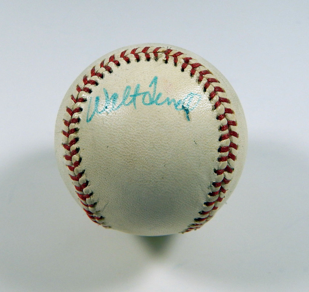 Walt Terrell Signed Baseball Auto