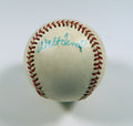 Walt Terrell Signed Baseball Auto