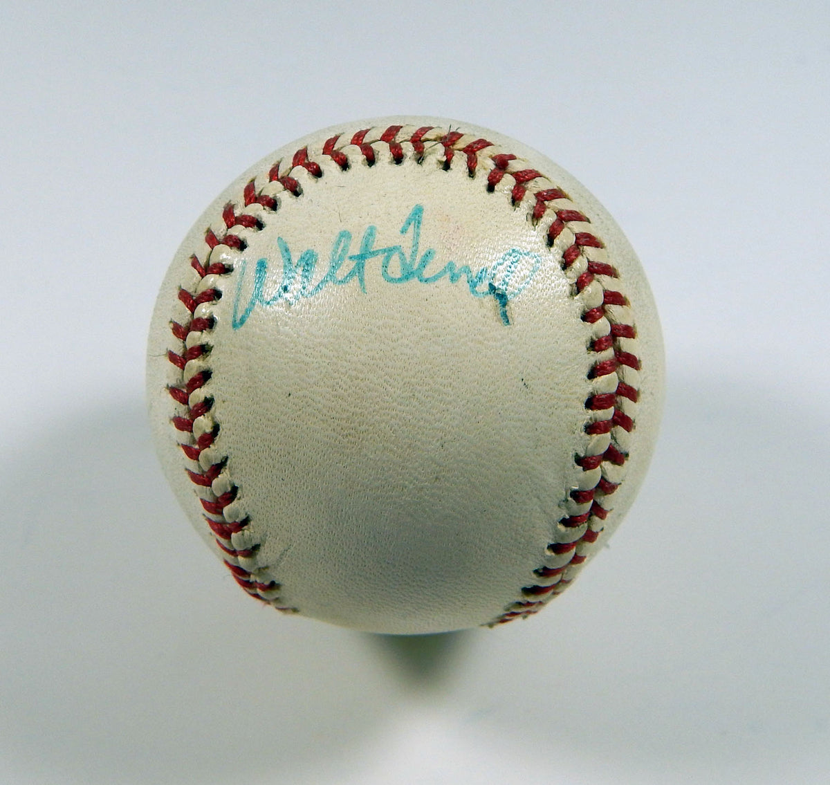Walt Terrell Signed Baseball Auto