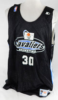 1997-99 Cleveland Cavaliers #30 Game Issued Black Practice Jersey XXL 541
