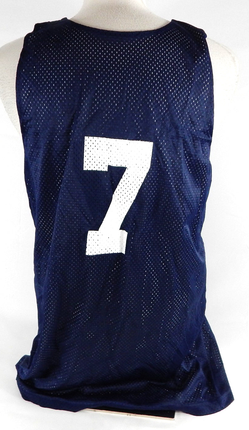 2000s Team USA Basketball #7 Game Issued Navy Practice Jersey L 159 Pic2