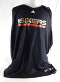2000s Philadelphia 76ers Game Used Black Practice Jersey 4XL 868