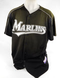 Florida Marlins Allen #29 Game Used Black Jersey BP Spring Training XL DP70714