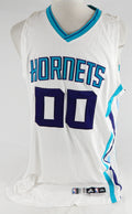 2015-16 Charlotte Hornets Hayes #0 Game Issued White Jersey 2XL 174