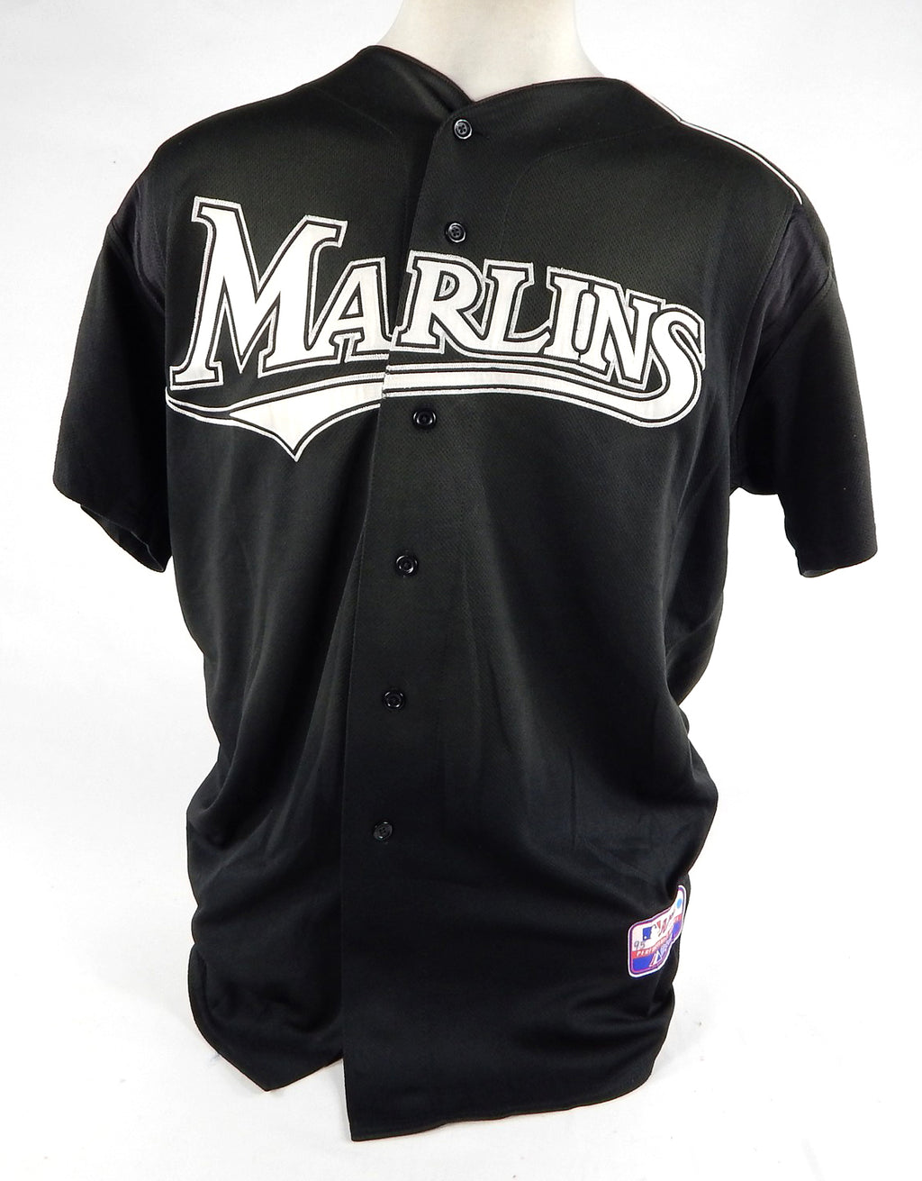 Florida Marlins Campbell #77 Game Used Black Jersey BP ST XL DP70715