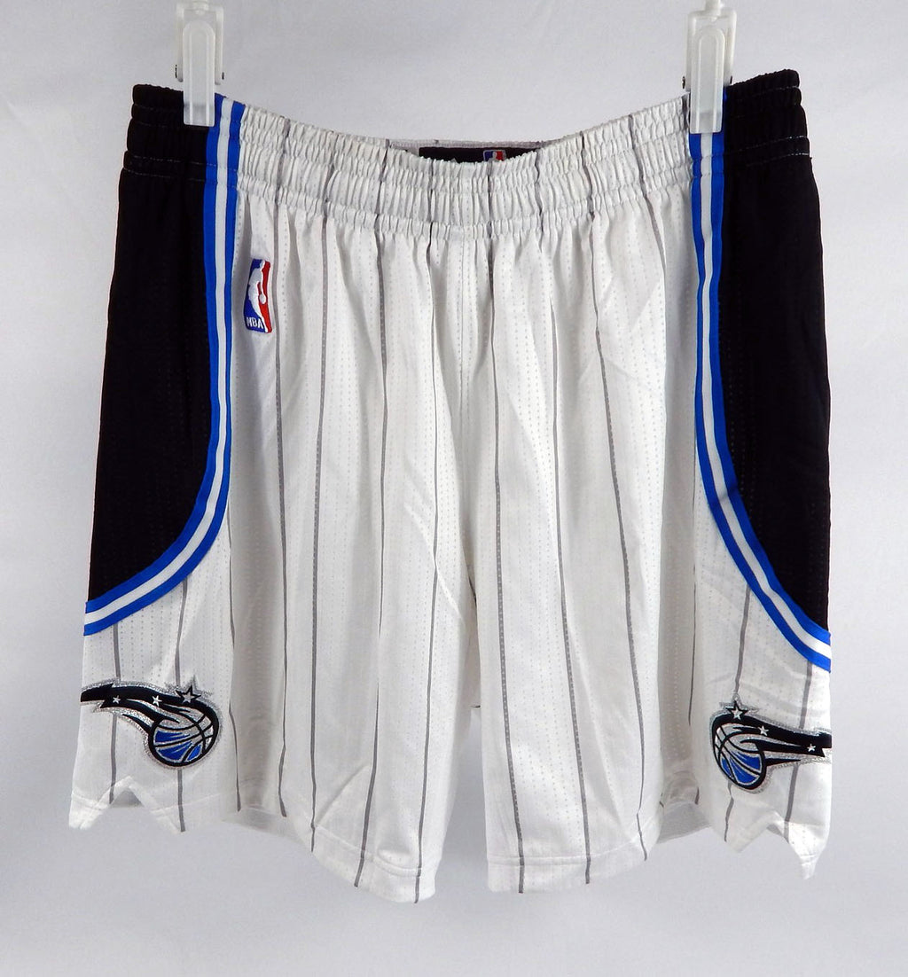 2014-15 Orlando Magic #14 Game Used White Basketball Shorts Size M 096