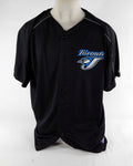 Toronto Blue Jays Blank Game Issued Black Jersey 54 DP70573