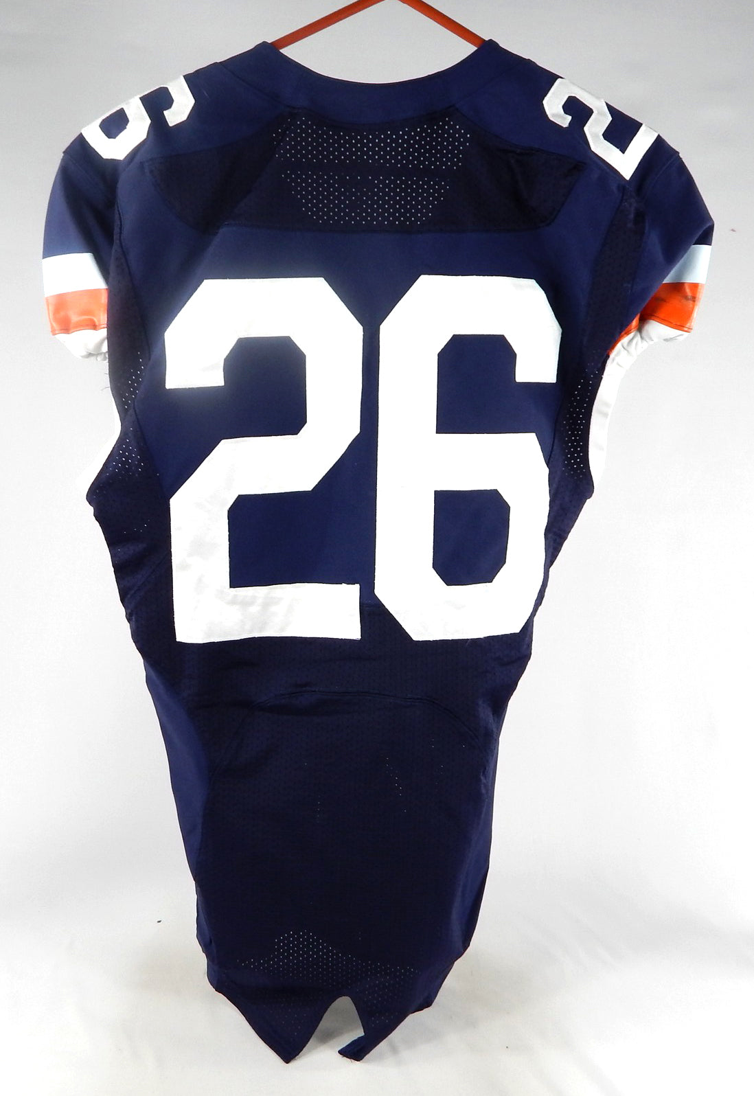 2017 Virginia Cavaliers #26 Game Used Navy Jersey Throwback Hoos Patch NP Rem 3 Pic2