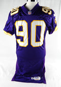 1996 Minnesota Vikings #90 Game Used Purple Jersey 44 863