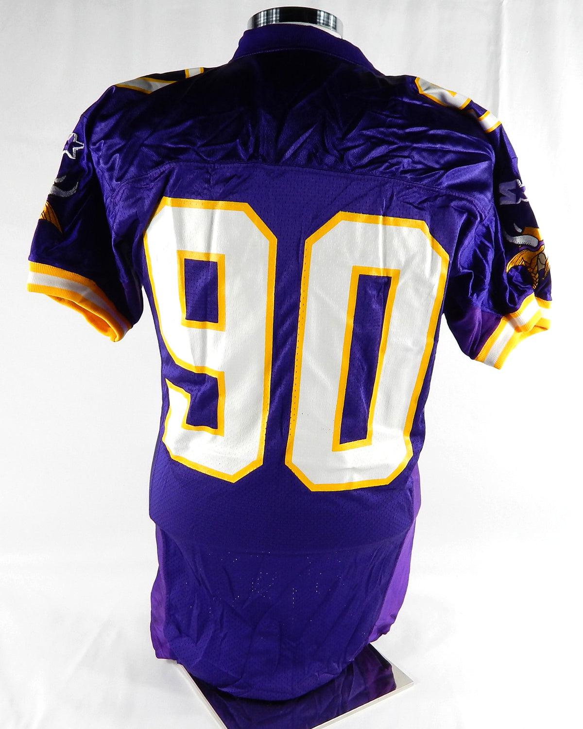 1996 Minnesota Vikings #90 Game Used Purple Jersey 44 863 Pic2