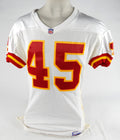 1997 Kansas City Chiefs #45 Game Issued White Jersey 44 DP70847