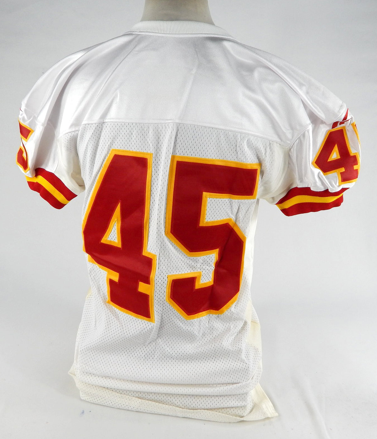 1997 Kansas City Chiefs #45 Game Issued White Jersey 44 DP70847 Pic2