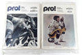 Lot of (2) Different 1974 Cleveland Browns NFL Football Programs