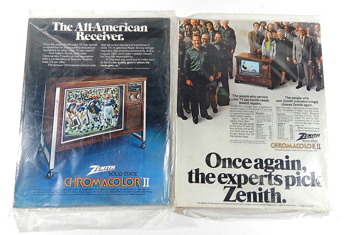 Lot of (2) Different 1974 Cleveland Browns NFL Football Programs Pic2