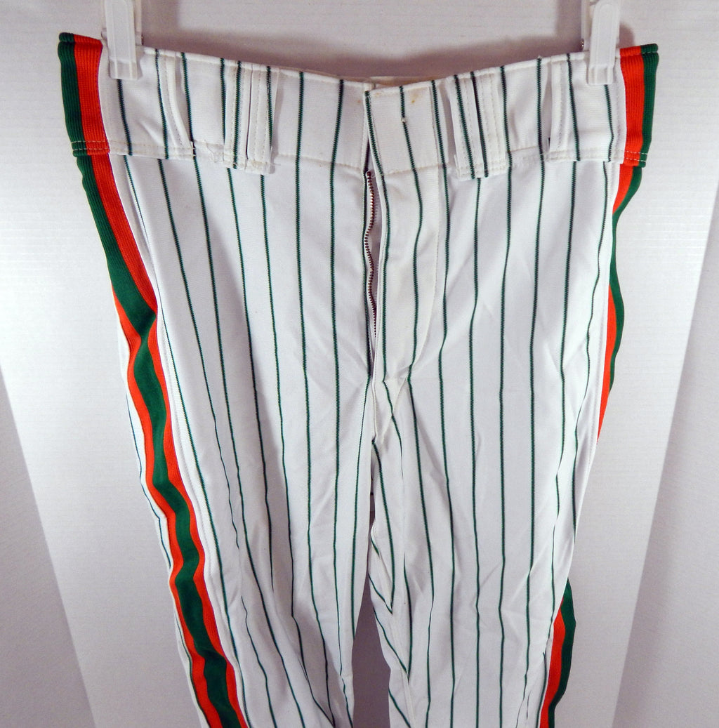 1990 New York Mets Rocky Childress #43 Game Used White Pants St Patricks 36 0