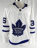 2017-18 Toronto Maple Leafs Josh Jooris #36 Game Used White Jersey 56 679