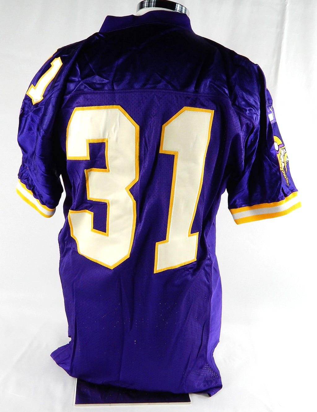1997 Minnesota Vikings #31 Game Used Purple Jersey Name Plate Removed 44 866 Pic2