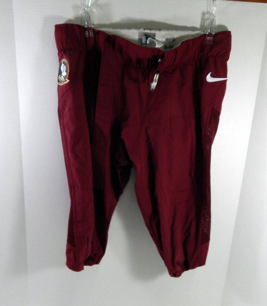2022 Florida State FSU Seminoles Bless Harris #58 Game Used Red Pants 38 DP60813