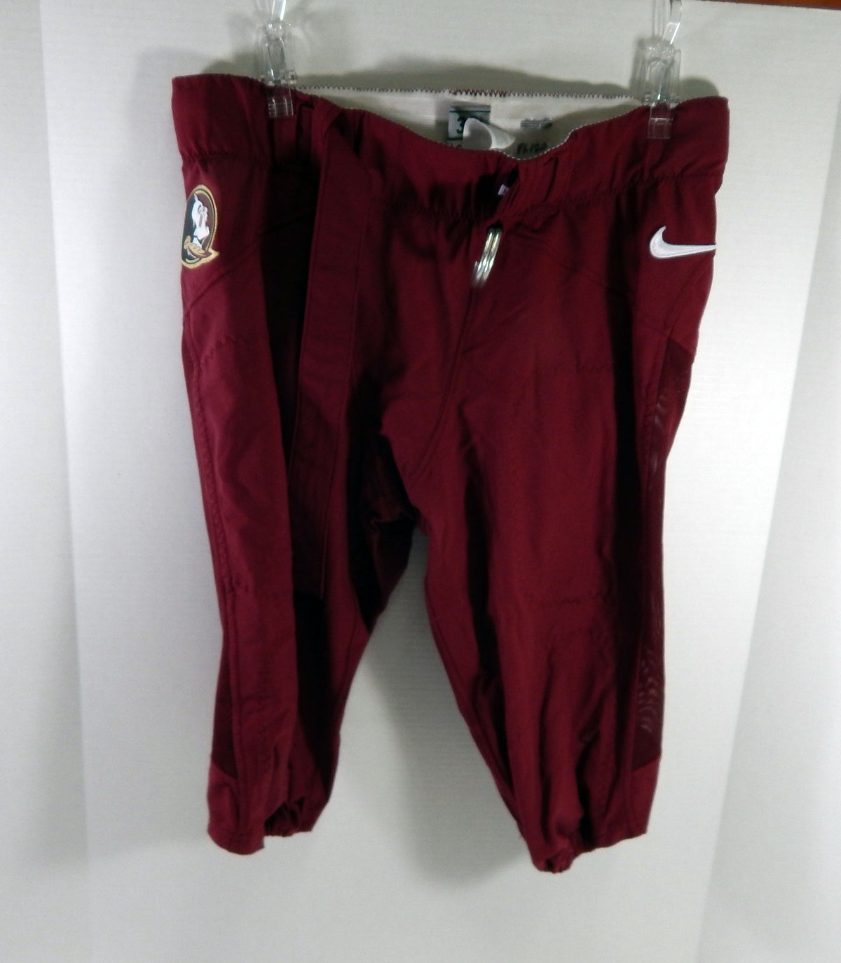 2022 Florida State FSU Seminoles Bless Harris #58 Game Used Red Pants 38 DP60813
