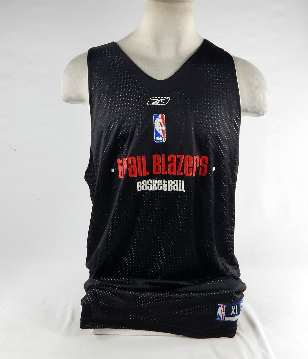 2000s Portland Trail Blazers Game Issued Black Practice Jersey XL DP78400