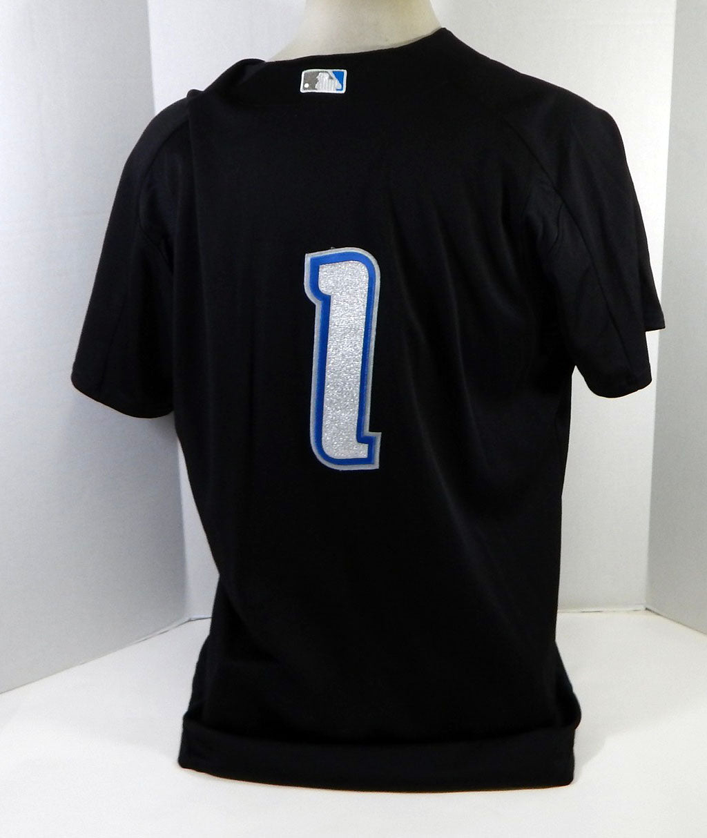 2004-06 Toronto Blue Jays #1 Game Used Black Jersey 46 DP16796