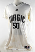 Orlando Magic Nelson #50 Game Issued White Jersey 3XL 419