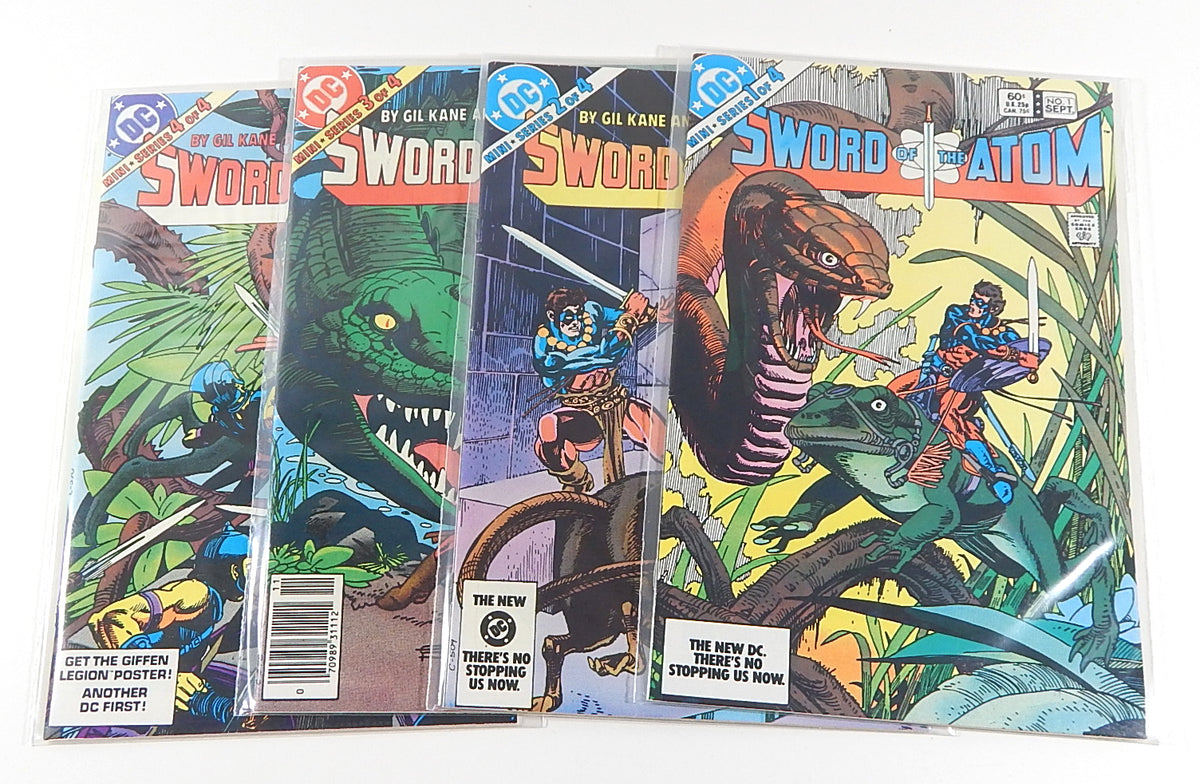 Sword of the Atom #1-4 + Special #1 2 Complete Comic Mini Series Set DC 1983-85 Pic2