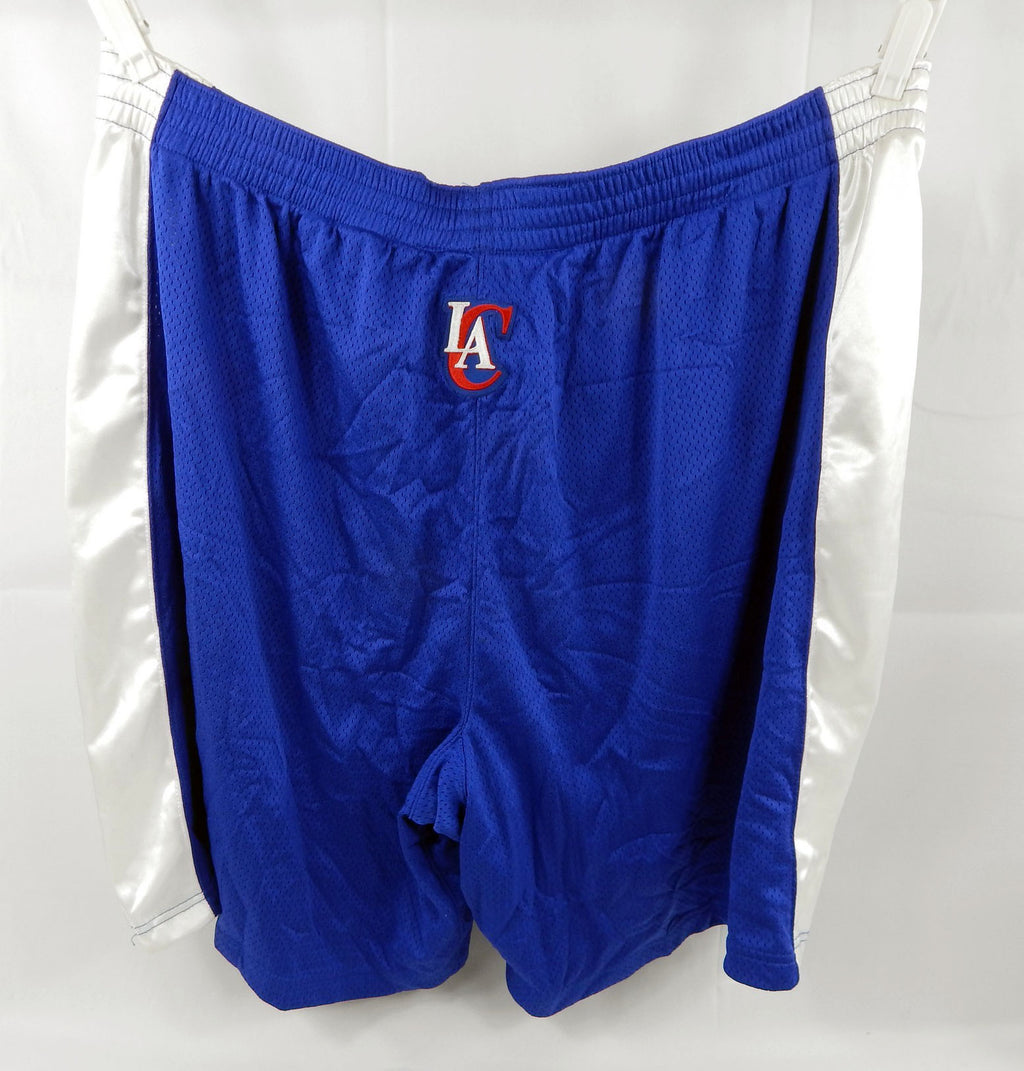 2002-06 Los Angeles Clippers Game Issued Blue Shorts 48 310 Pic2